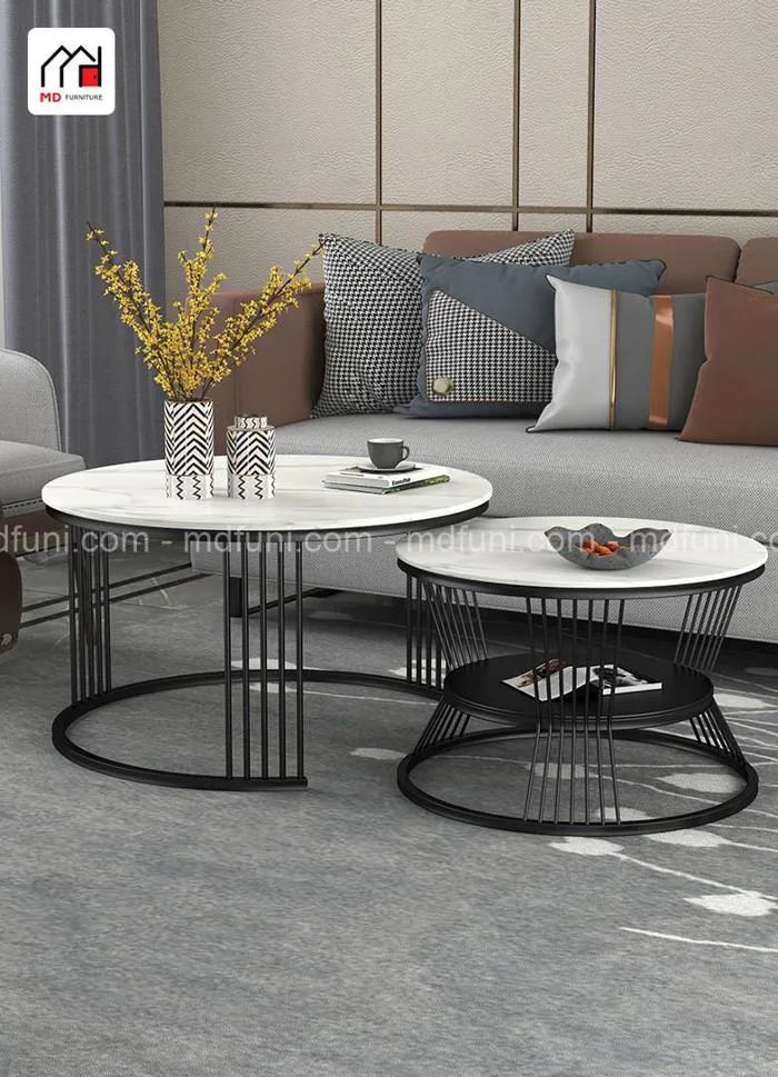 Bàn Trà Đôi Decor Nhập Khẩu MD-18# Bàn Trà Đôi Decor Nhập Khẩu MD-18#