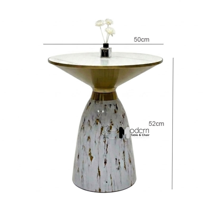 Bàn trà decor phòng khách mặt đá tròn TS16002-05E - Banghehiendai.com Bàn trà decor phòng khách mặt đá tròn TS16002-05E - Banghehiendai.com