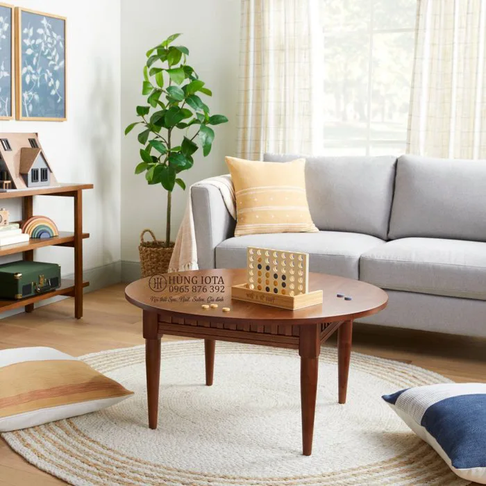 Bàn trà cổ điển tròn decor phòng khách đẹp lịch lãm, giá cả ưu đãi BGD80 Bàn trà cổ điển tròn decor phòng khách đẹp lịch lãm, giá cả ưu đãi BGD80