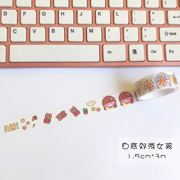 Cuộn Washi Tape Dài 3M (20 Họa Tiết) Cute Decor Sổ Vở Bullet Journal Băng  Keo Dính Peach Home 1k | Shopee Việt Nam