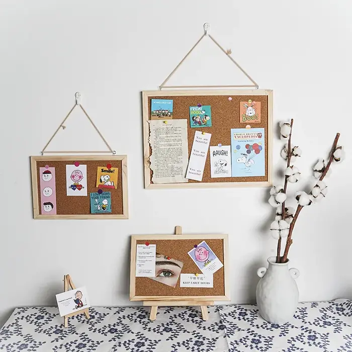 Bảng ghim gỗ bầnghim tài liệu Ngot Decor bảng Note treo tường dán ghi chú  thông báo tranh ảnh tặng kèm phụ kiện - Lazada | Lazada Việt Nam