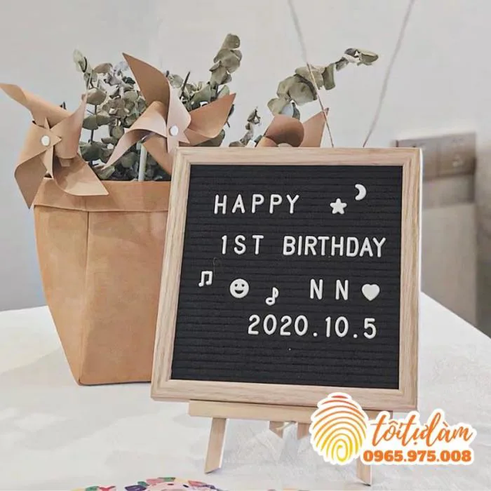 Bảng gỗ decor