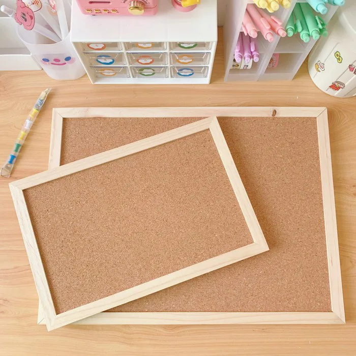 BẢNG GHIM GỖ BẦN TỰ NHIÊN XINH XẮN TRANG TRÍ BÀN HỌC | Shopee Việt Nam