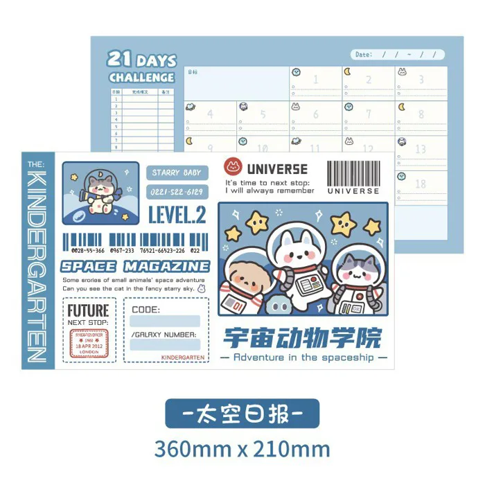 Poster dán tường 21 DAYS habit tracker ảnh dán tường cute dễ thương phụ  kiện dồ dùng decor trang trí bàn học phòng ngủ | Shopee Việt Nam