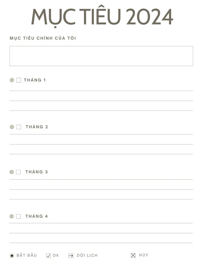 Top 10 mẫu canva đẹp dành cho bạn thiết lập mục tiêu