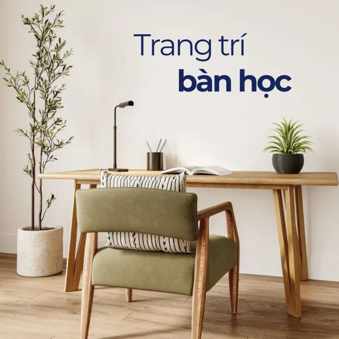 Các cách trang trí bàn học đẹp và gọn gàng, bạn có biết?
