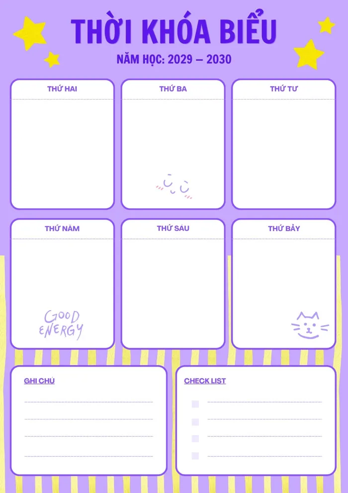 Mẫu bảng kế hoạch đẹp, dễ chỉnh sửa và in miễn phí | Canva