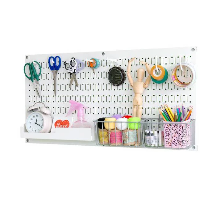 Bảng Treo Dụng Cụ Pegboard May Vá S1 - White | SMLIFE.vn