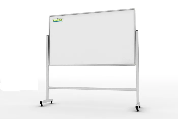 Bảng từ trắng có chân di động, KT: 200x120cm phào to Bảng từ trắng có chân di động, KT: 200x120cm phào to