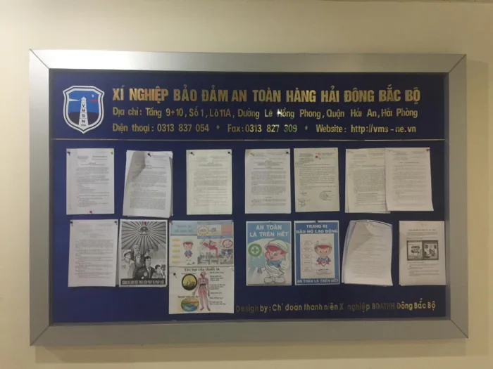 Công trình thanh niên chào mừng Đại hội Đảng bộ Xí nghiệp BĐATHH Đông Bắc  Bộ và Đại hội Đảng các cấp - Đoàn Thanh Niên Tổng công ty Bảo đảm an