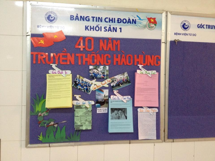 Bản tin chi đoàn tháng 04 năm 2015 - Bệnh viện Từ Dũ