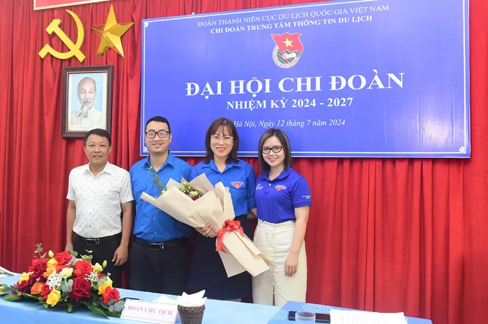 Đoàn Thanh niên Trung tâm Thông tin du lịch tổ chức Đại hội Chi đoàn nhiệm  kỳ 2024 - 2027