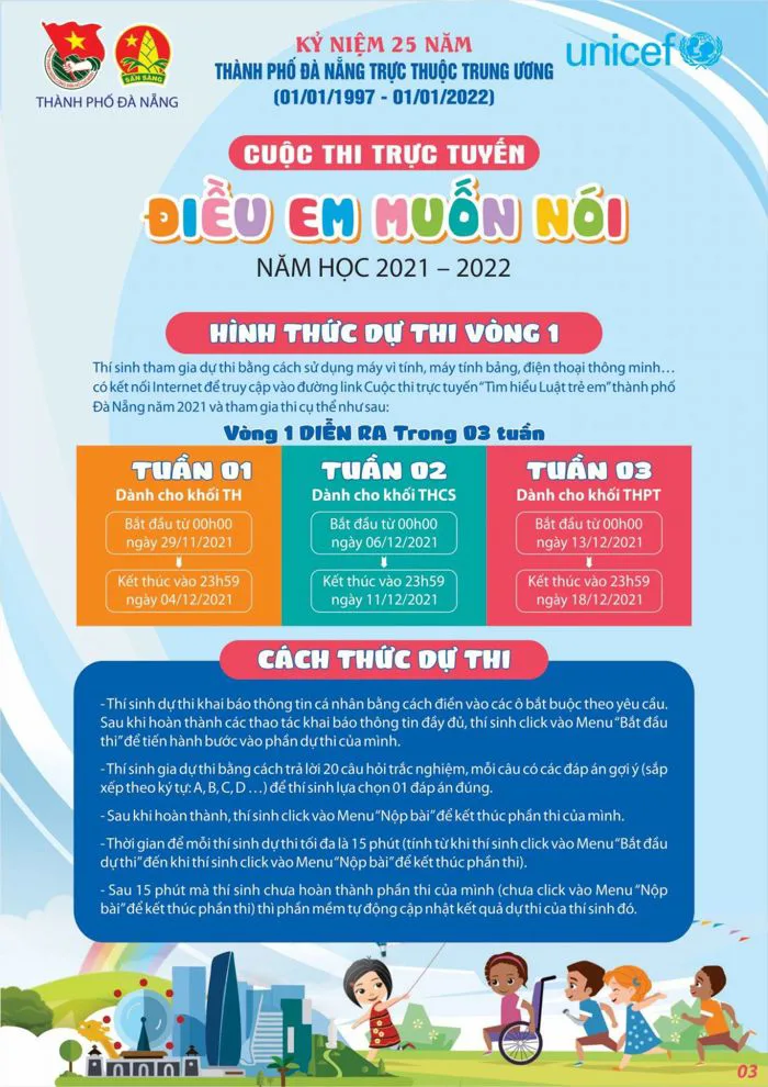 Liên đội trường Tiểu học Nguyễn Bá Ngọc triển khai Cuộc thi : 
