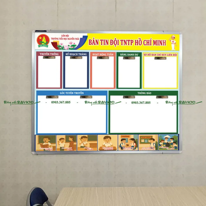 Bản Tin Đội BAVICO – Bảng Thông Tin Đội Thiếu Nhi Chuẩn Trường Học