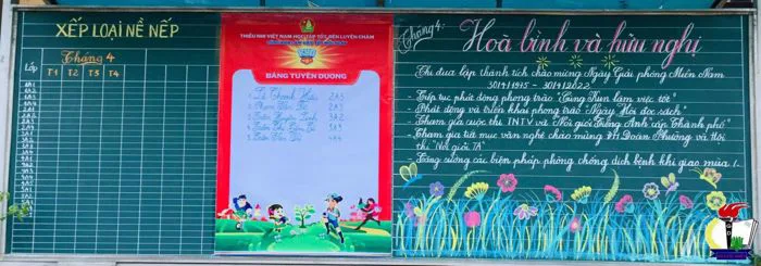 LIÊN ĐỘI TRƯỜNG TIỂU HỌC CHÂU KHÊ 1 - CÙNG KUN LÀM VIỆC TỐT MỖI NGÀY