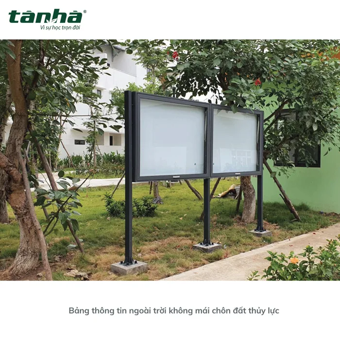 Bảng thông báo ngoài trời | Bảng thông báo có chân di động và mái che – Bảng Tân Hà Bảng thông báo ngoài trời | Bảng thông báo có chân di động và mái che – Bảng Tân Hà