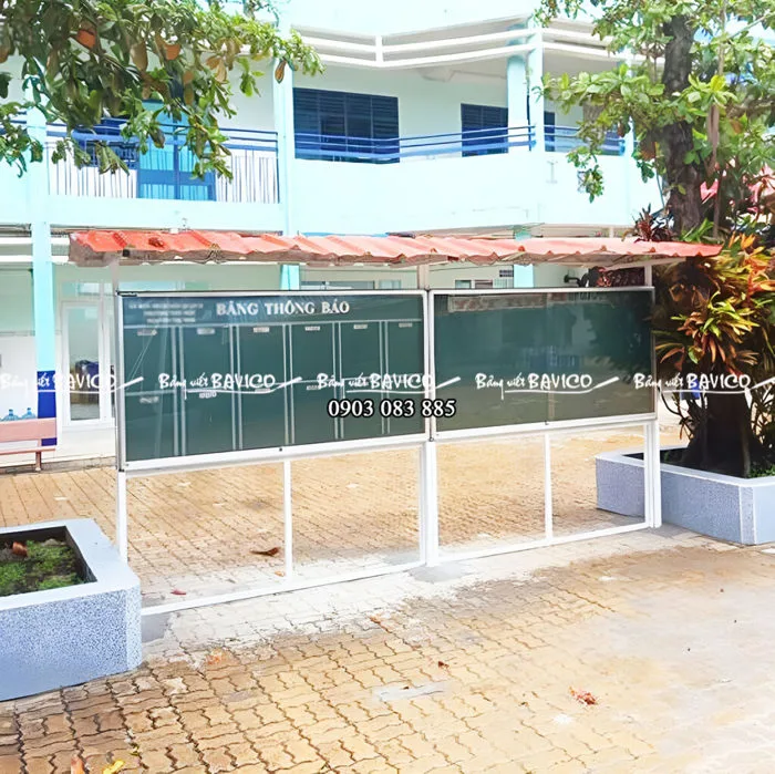 Bảng thông tin ngoài trời có chân cố định hoặc di động - Bảng Viết Bavico Bảng thông tin ngoài trời có chân cố định hoặc di động - Bảng Viết Bavico