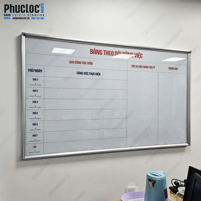 Bảng Kính Khung Nhôm Bảng Kính Khung Nhôm