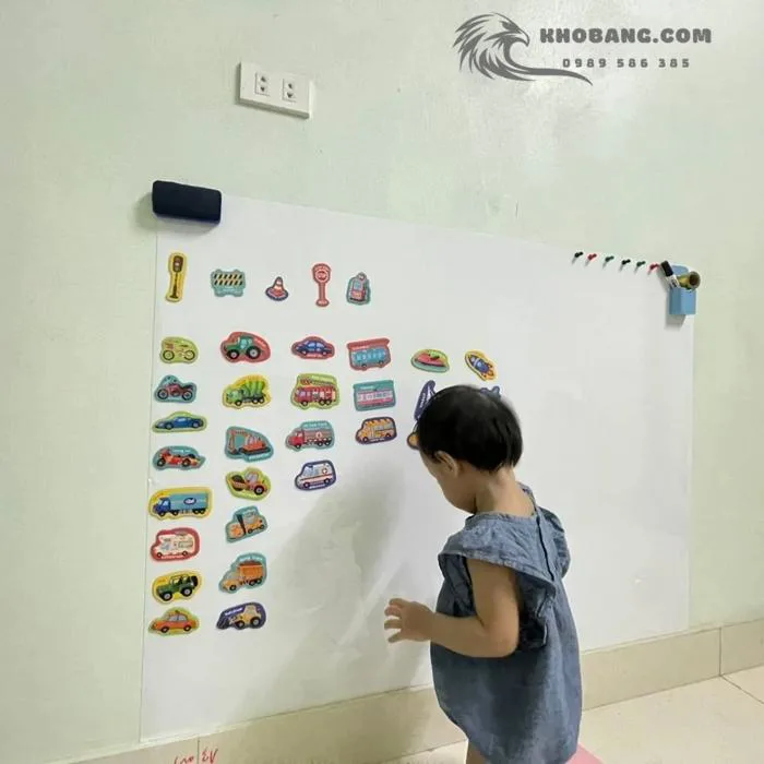 Bảng trắng dán tường có từ tính hàng cao cấp – XBANG Bảng trắng dán tường có từ tính hàng cao cấp – XBANG
