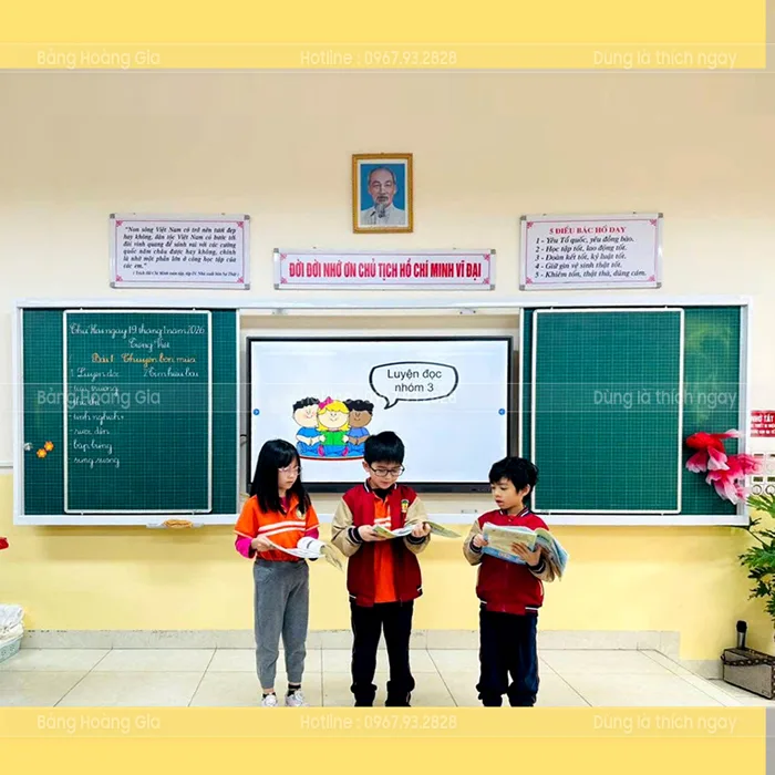 Bảng Trượt Ngang Khối Tiểu Học - banghoanggia.vn Bảng Trượt Ngang Khối Tiểu Học - banghoanggia.vn