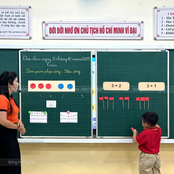 Bảng Trượt Ngang Khối Tiểu Học - banghoanggia.vn Bảng Trượt Ngang Khối Tiểu Học - banghoanggia.vn