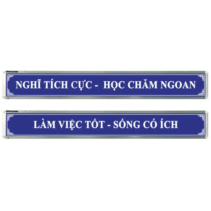 BẢNG KHẨU HIỆU TRƯỜNG HỌC HAY NHẤT - Bảng Viết Bavico BẢNG KHẨU HIỆU TRƯỜNG HỌC HAY NHẤT - Bảng Viết Bavico