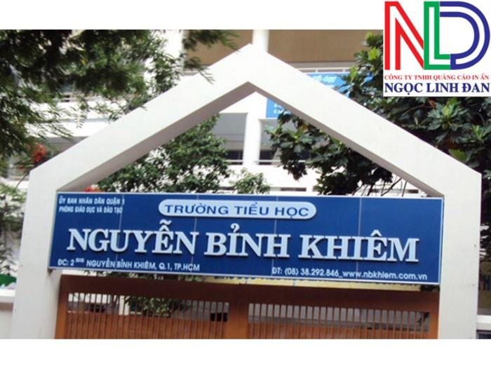 Chữ nổi mica – Giải pháp tạo điểm nhấn cho bảng hiệu trường học Chữ nổi mica – Giải pháp tạo điểm nhấn cho bảng hiệu trường học