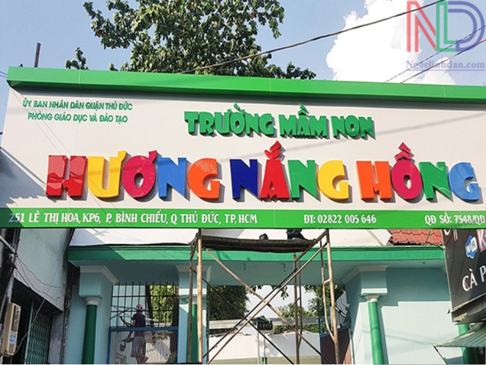 Chữ nổi mica – Giải pháp tạo điểm nhấn cho bảng hiệu trường học Chữ nổi mica – Giải pháp tạo điểm nhấn cho bảng hiệu trường học