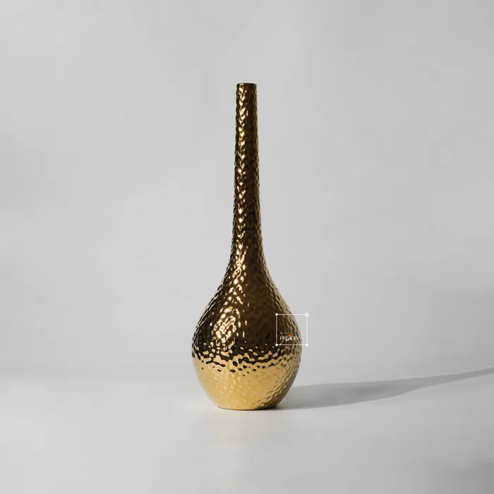 Bình Hoa Gốm Sứ Decor Mạ Điện Châu Âu Sang Trọng