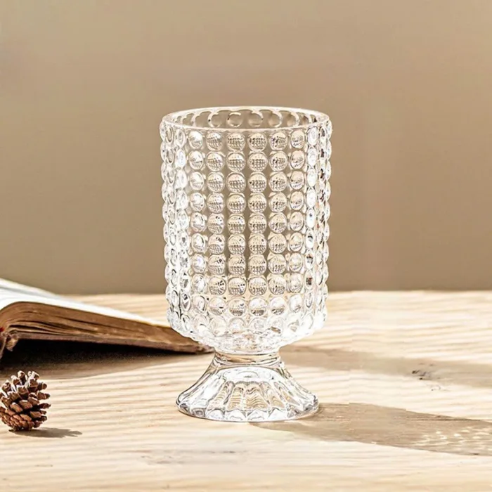 Bình thủy tinh chân đế Nhà Gờ cắm hóa trang trí phòng khách họa tiết cổ  điển Bình hoa decor BTT2607 | Shopee Việt Nam