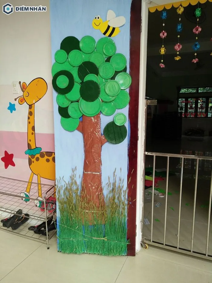 20+ Ý tưởng trang trí cửa lớp mầm non đẹp, sáng tạo nhất