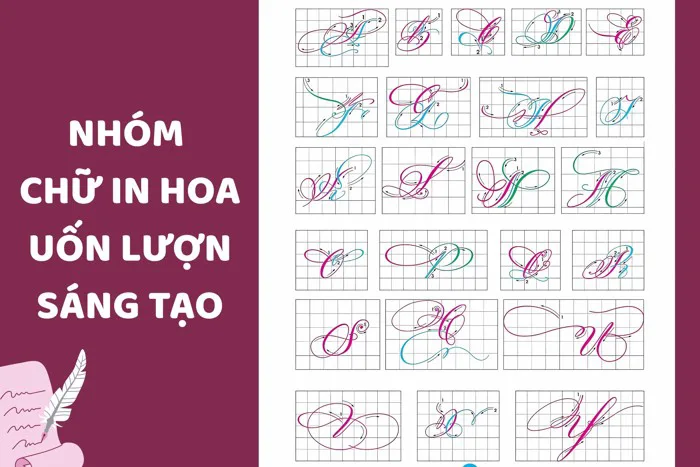 7+ Bảng chữ in hoa tiếng Việt đẹp, sáng tạo, thu hút nhất