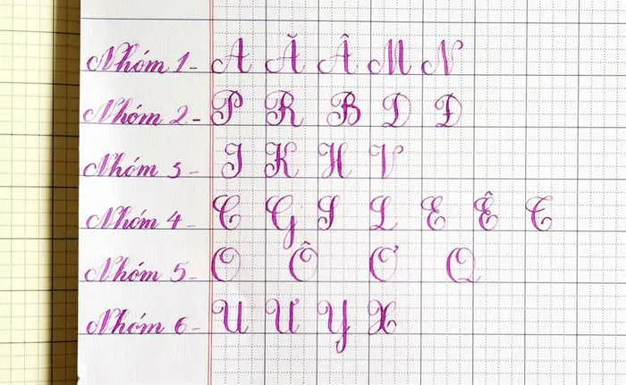 50+ Mẫu chữ hoa sáng tạo dễ viết giúp luyện chữ đẹp mới nhất