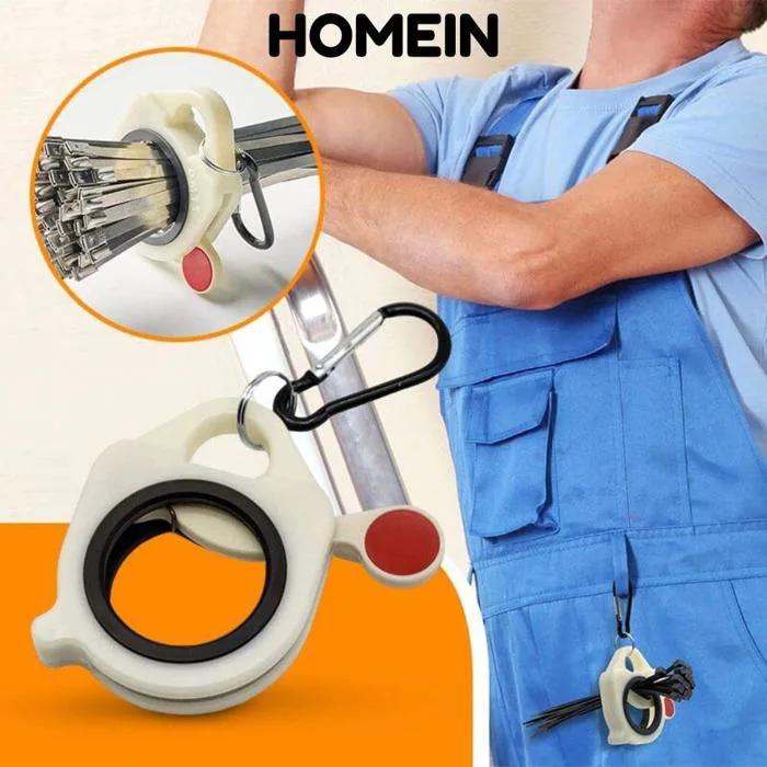 Bộ sắp xếp dây buộc cáp HOMEIN, Giá đỡ dây buộc cáp lưu trữ huỳnh quang ổn  định, Dụng cụ lưu trữ dây buộc cáp di động bằng nhựa | Shopee Việt