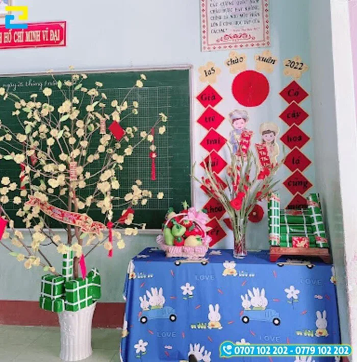 10+ ý tưởng trang trí Tết lớp học ý nghĩa, ấn tượng 2025 - inan2h