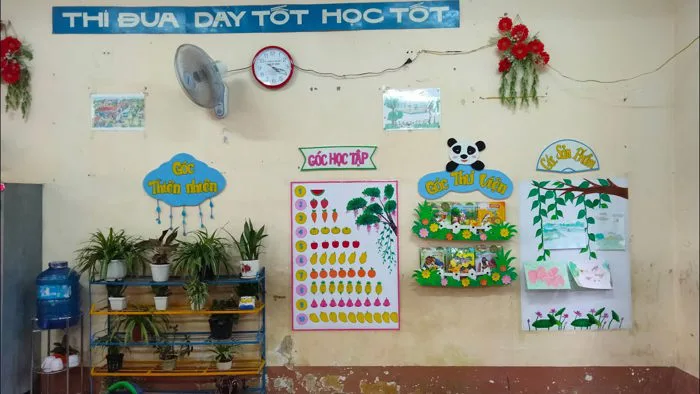 Trang trí lớp học vừa đẹp vừa dễ làm @