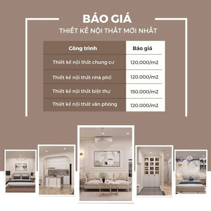 Báo giá thi công nội thất gỗ An Cường