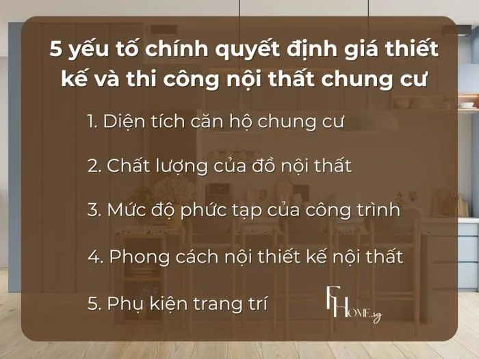Báo Giá Thiết Kế & Thi Công Nội Thất Chung Cư 2026 [Trọn Gói]