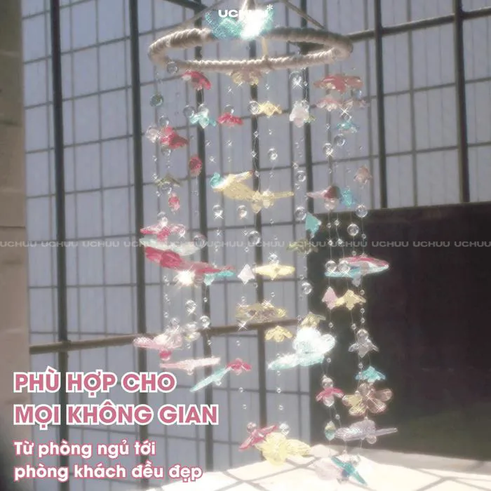 Kèm Hướng Dẫn] Set Chuông Gió Decor Resin DIY UCHUU HANDCRAFT Decor