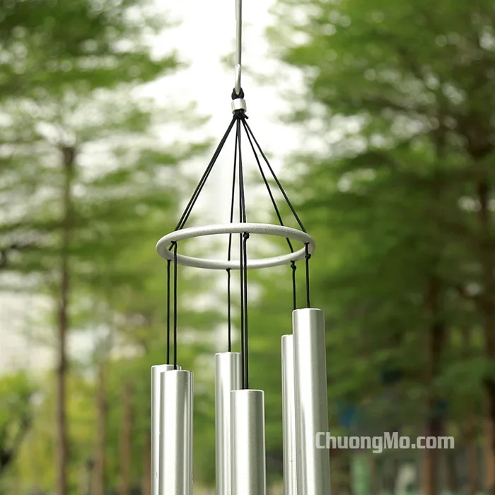 Chuông Gió Trang Trí Màu Trắng, Dài 80cm, giá từ 890,000 ₫ tại ChuongMo.com