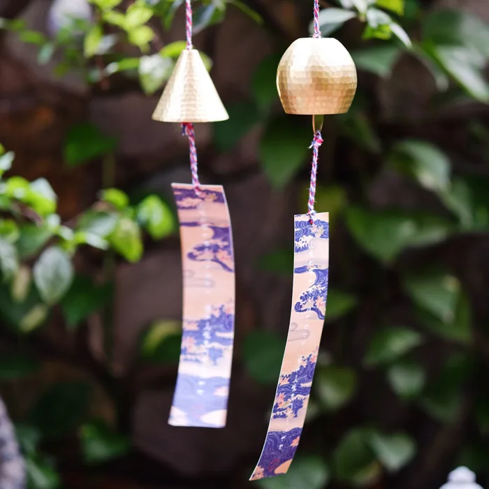 Chuông gió đồng thủ công phong cách Nhật Bản