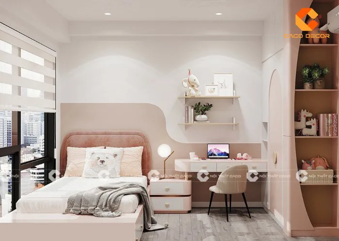 BST các mẫu decor phòng ngủ có bàn học đẹp, ấn tượng 2026