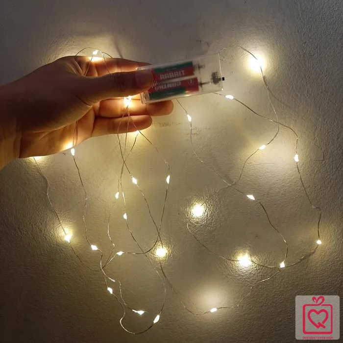 Dây đèn led trang trí 2,5m bóng nhỏ