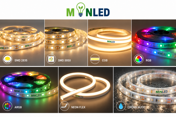 20+ Mẫu Đèn Led Dây Trang Trí Chính Hãng - Giá Tốt | MINLED