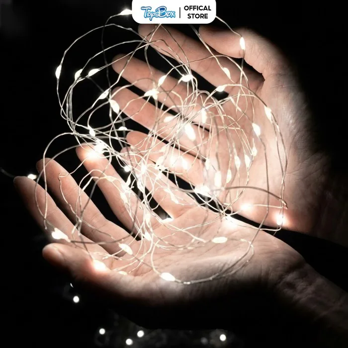 DÂY ĐÈN LED 3M VÀNG TRANG TRÍ DECOR TIỆC | Shopee Việt Nam