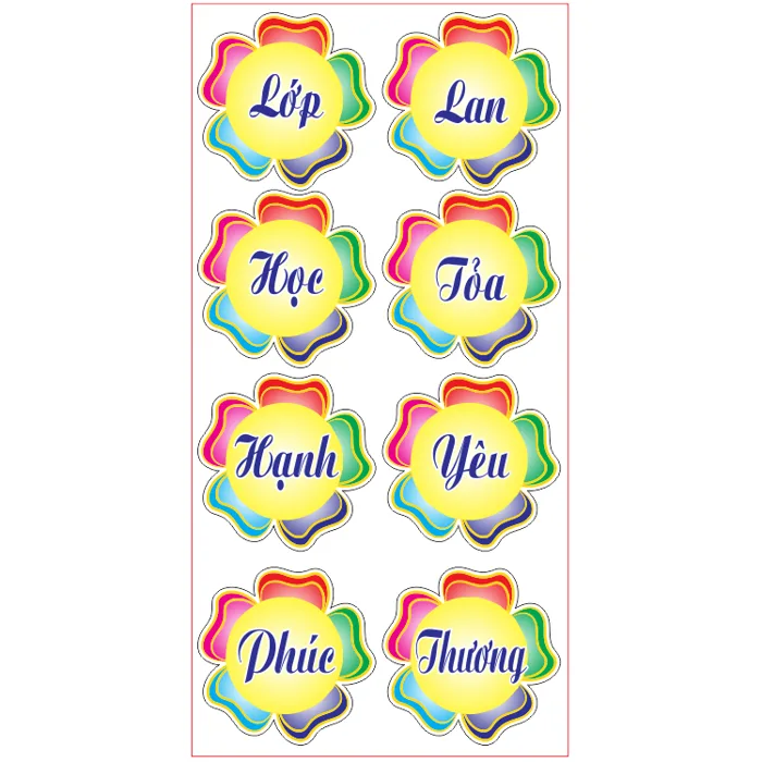 Trang trí lớp: KHẨU HIỆU TRONG LỚP HỌC CHẤT LIỆU DECAN BÓC DÁN KÍCH THƯỚC 25CMX25CM Trang trí lớp: KHẨU HIỆU TRONG LỚP HỌC CHẤT LIỆU DECAN BÓC DÁN KÍCH THƯỚC 25CMX25CM