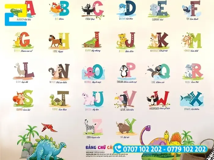 Decal Dán Tường Mầm Non Trang Trí Số Lượng Lớn, Giá Sỉ