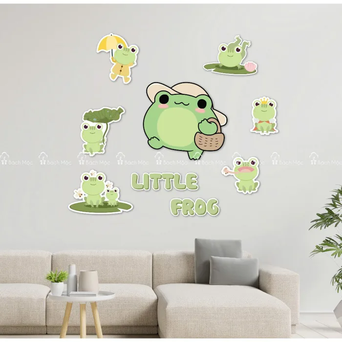 Set tranh dán tường gỗ decor trang trí phòng trường lớp mầm non, quà tặng  cho bé [Kèm băng dính] | Shopee Việt Nam