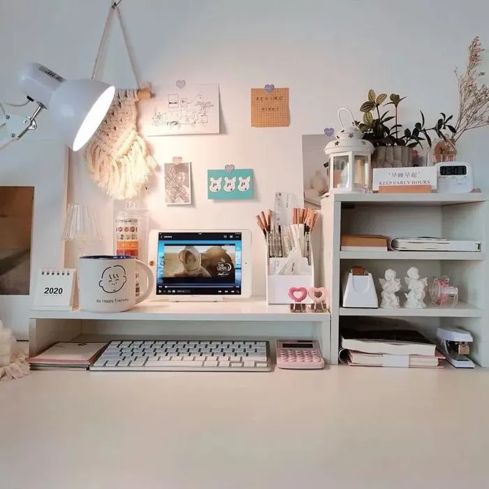Bật Mí 10 Cách Decor Bàn Học Kiểu Hàn Quốc Siêu Xinh, Dễ Thực Hiện