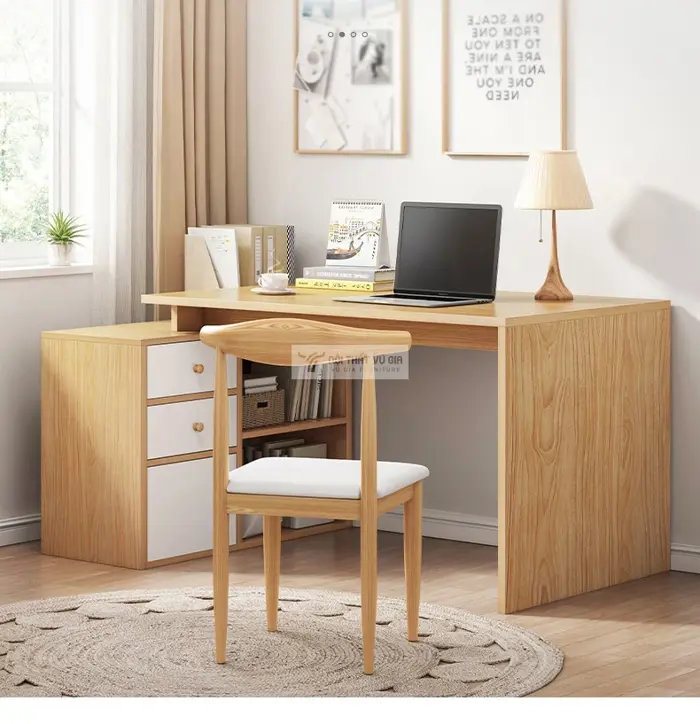 Bàn học phong cách tối giản SD128 - Nội thất Vũ Gia